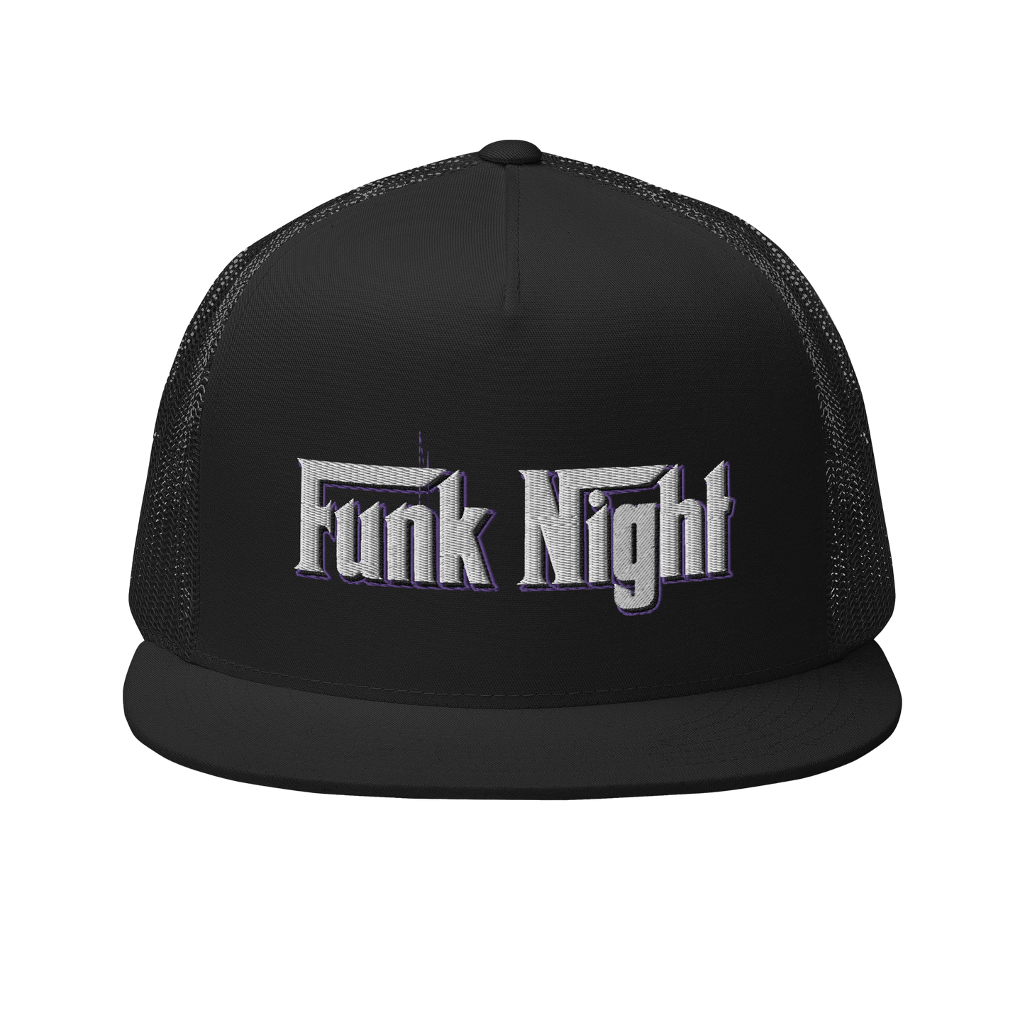 Funk Night Black Trucker