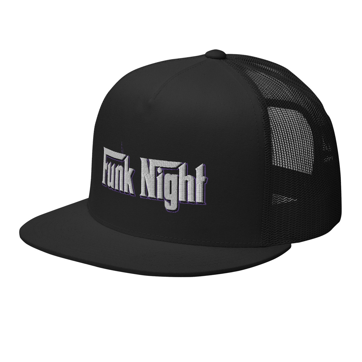 Funk Night Black Trucker