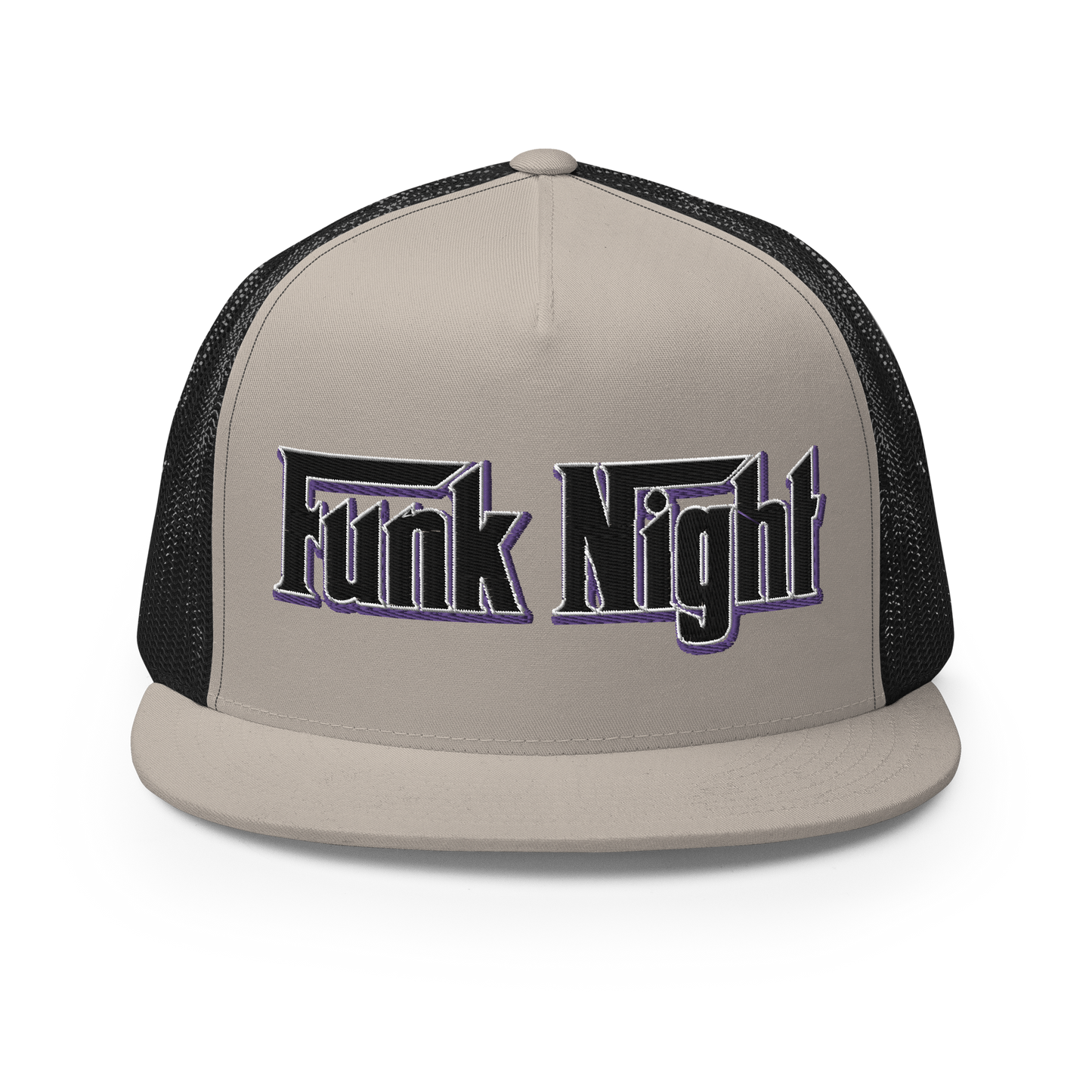 Funk Night Silver Trucker