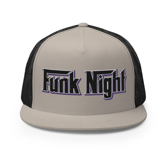 Funk Night Silver Trucker