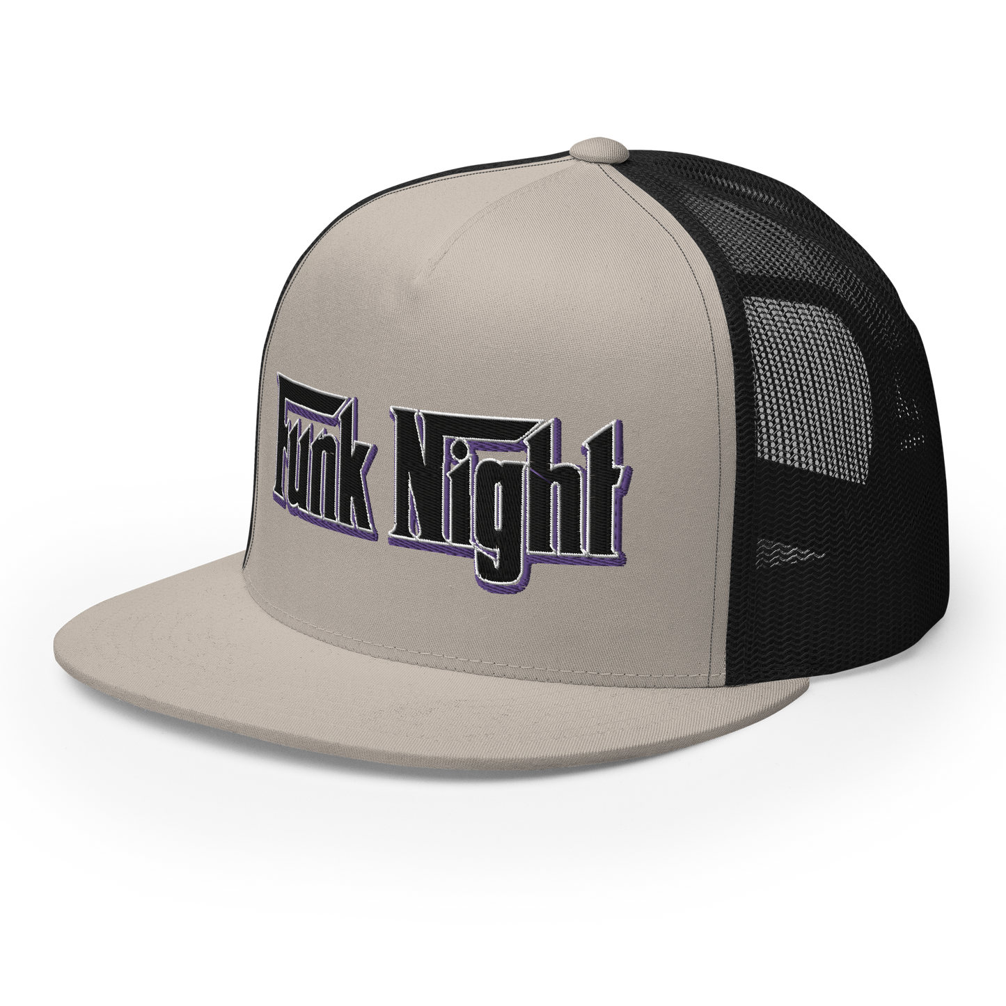 Funk Night Silver Trucker