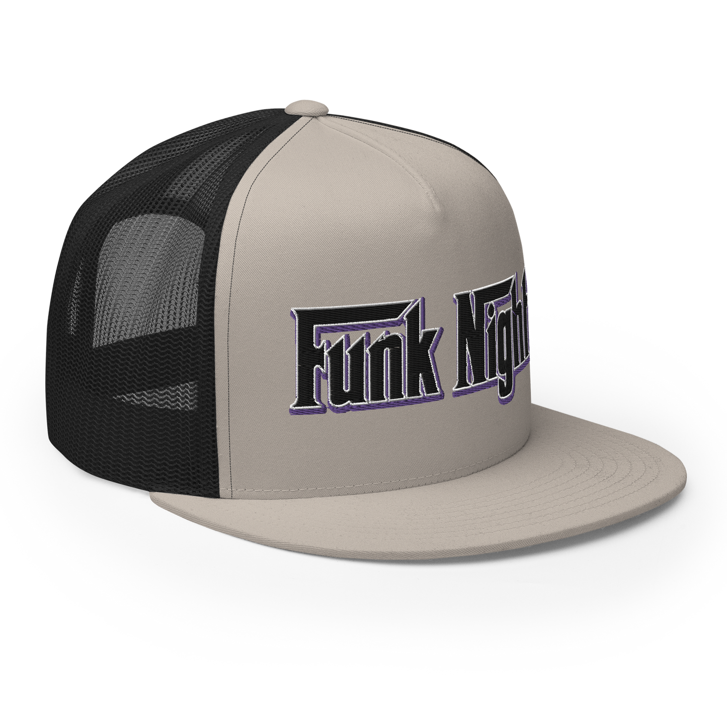 Funk Night Silver Trucker